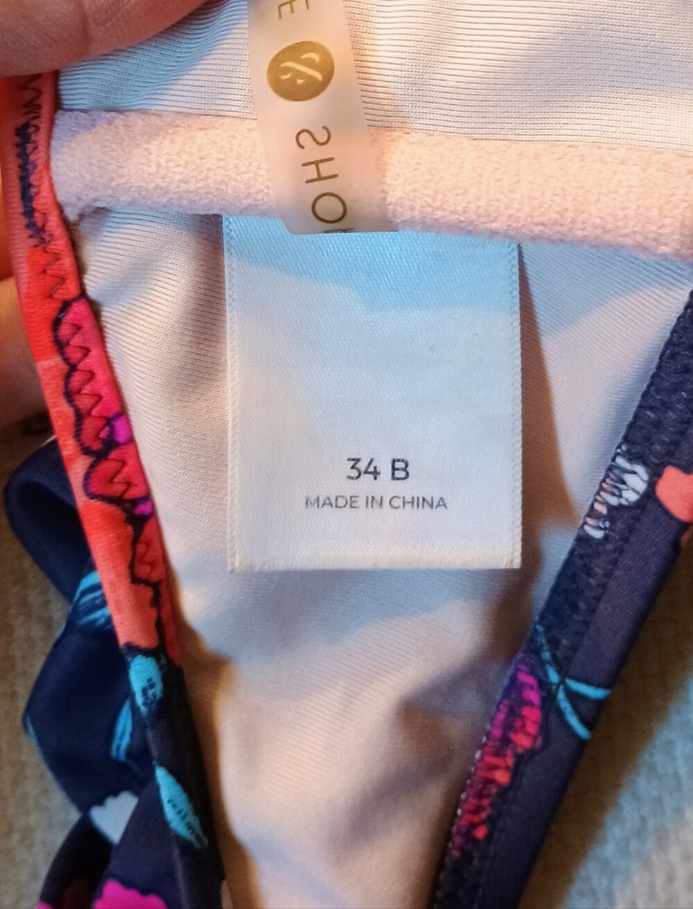 Bikini Top - Size 34B Optional Straps - Picture 9 of 13